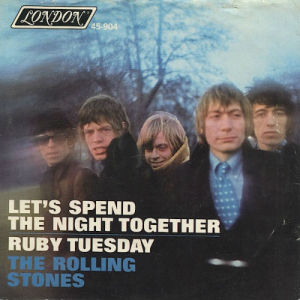 обложка ruby tuesday rolling stones, cover ruby tuesday rolling stones